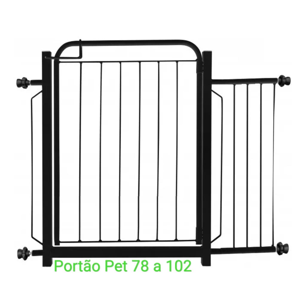 Portão Portaõzinho Pet Bebês 78 A 1,07