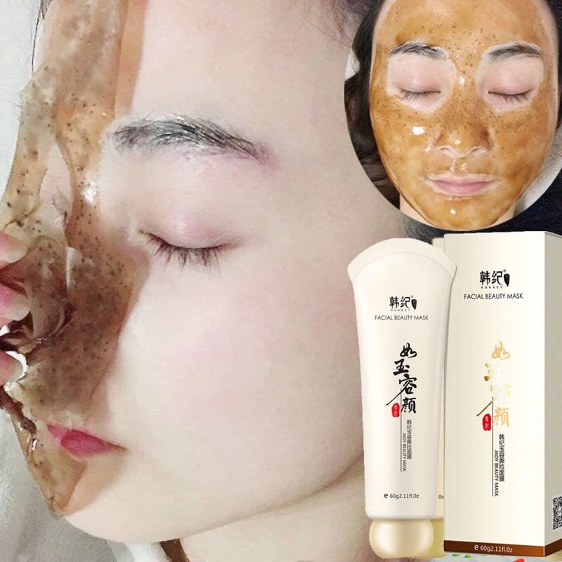 60g Magia Medicina Chinesa Máscara Preta Cabeça Remover Skincare Cosméticos Casca Fora Máscara Tony Moly Das Mulheres Dos Homens Conjunto
