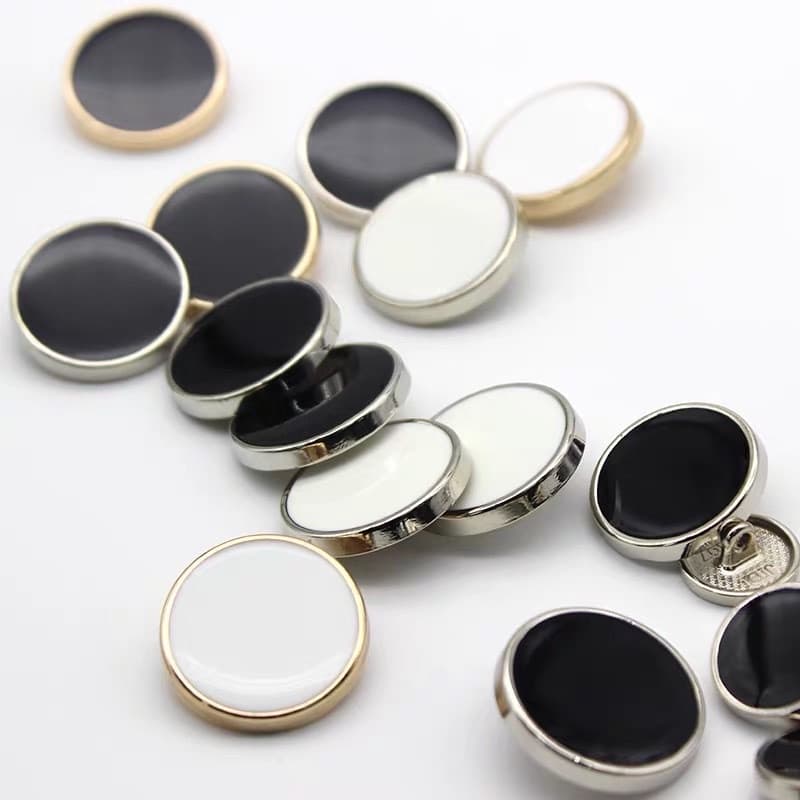 Botões decorativos para roupas, botões de malha para jaqueta de camisa