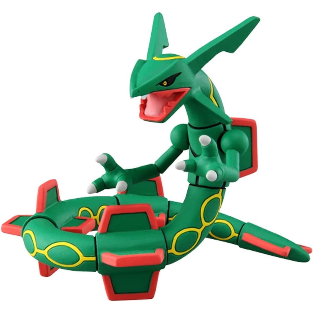 Diretamente do Japão, Takara Tomy "Pokémon Moncolle ML-05 Rayquaza" Figura de brinquedo Pokémon para crianças a partir d