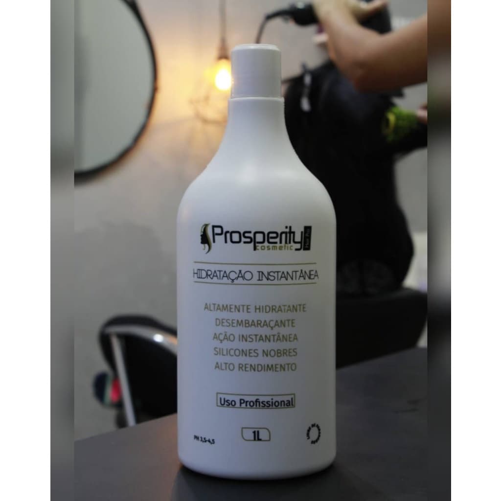 Hidratação Instantânea Desembaraçante Altamente Hidratante Prosperity Hair Pro 1 Litro