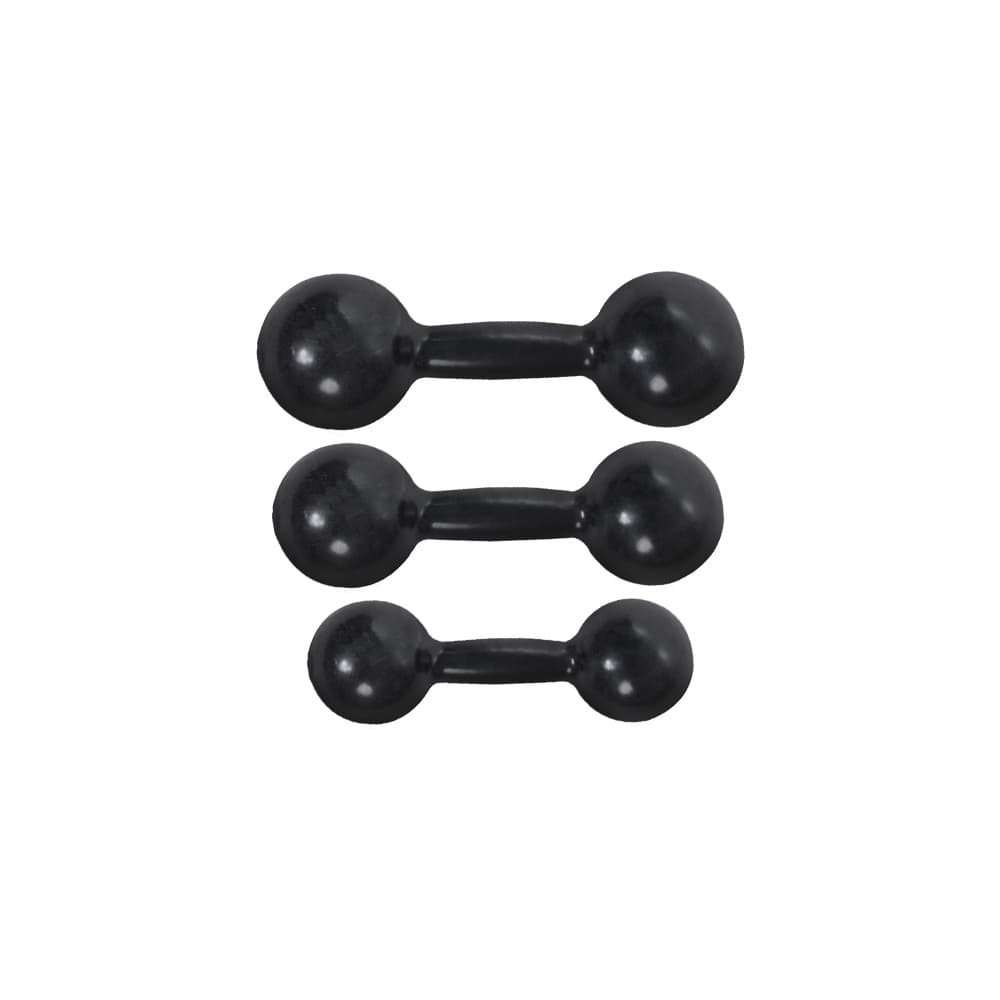 Kit 6kg Halteres Emborrachados Treino Fitness Musculação