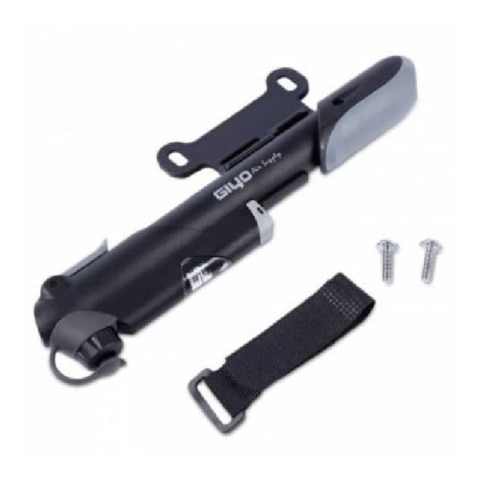 Bomba de ar Bicicleta com Calibrador Giyo Mtb Speed Bike Valvula Fina Presta ou Grossa