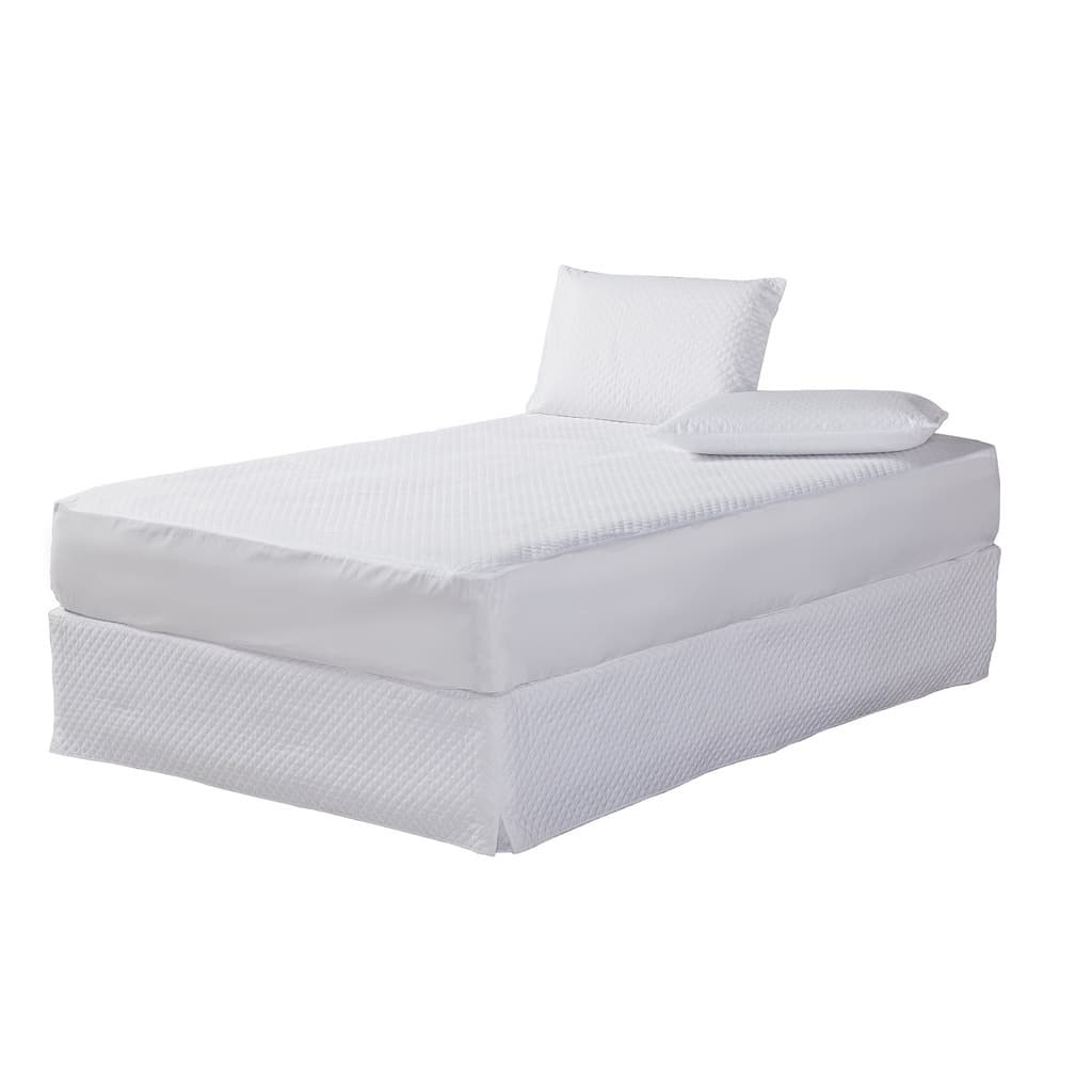Capa protetor De Colchão Impermeável Tecido Matelado Casal Queen Size