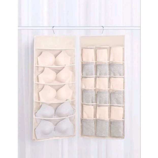 Organizador de roupas íntimas tipo grade 24 peças