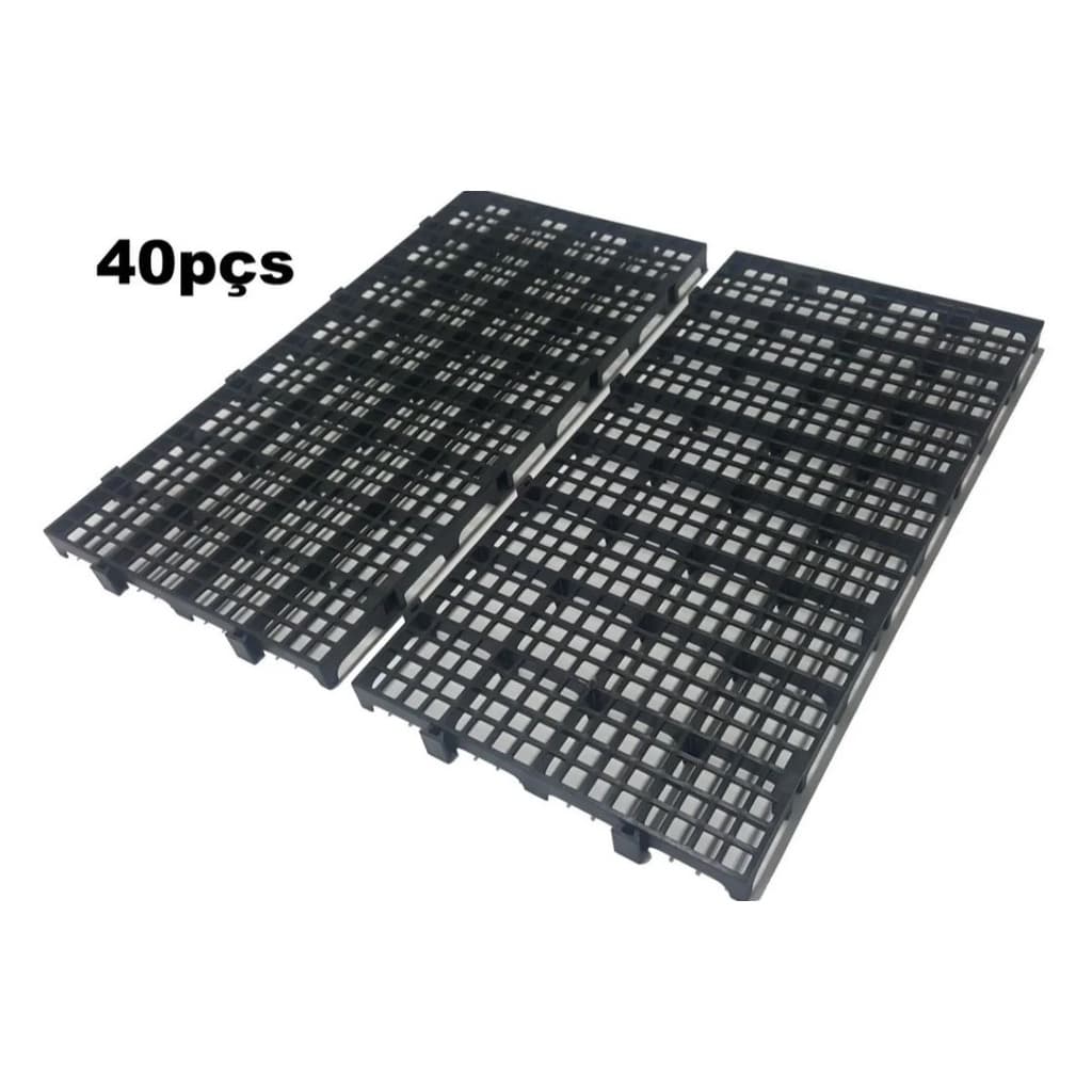 40pcs Pallet De Plástico / Palete / Pallet / Pallets 25x50