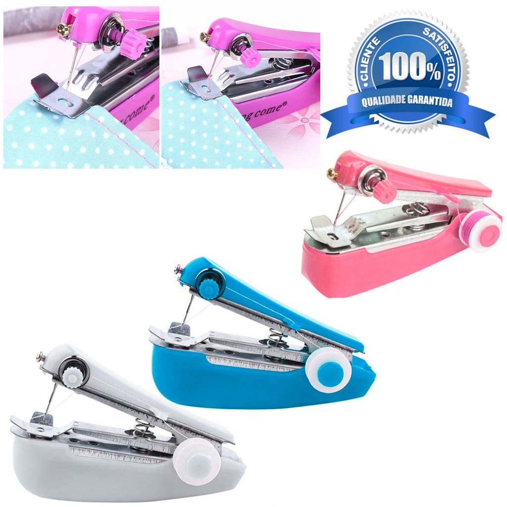 Mini Máquina Manual Portátil De Costura Para Máquina De Costura Rápida De Casa ... Fenomenal