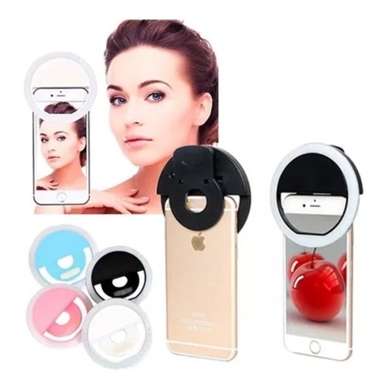 Ring Light Luz Pra Selfie E Fotos Flash Celular Blogueiras