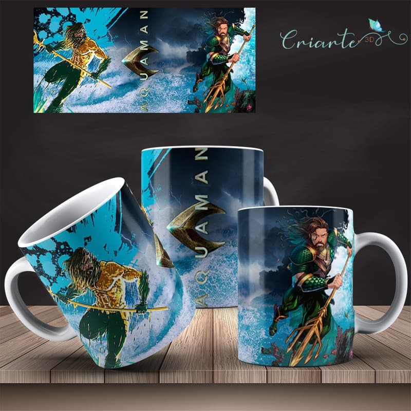 Caneca Porcelana Liga da Justiça #02
