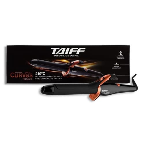 Modelador De Cachos Taiff Curves 1/2 (25mm) Bivolt Original