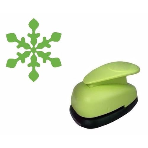 Furador Scrapbook Jumbo Para Papel - Floco De Neve 2,5cm (25mm)