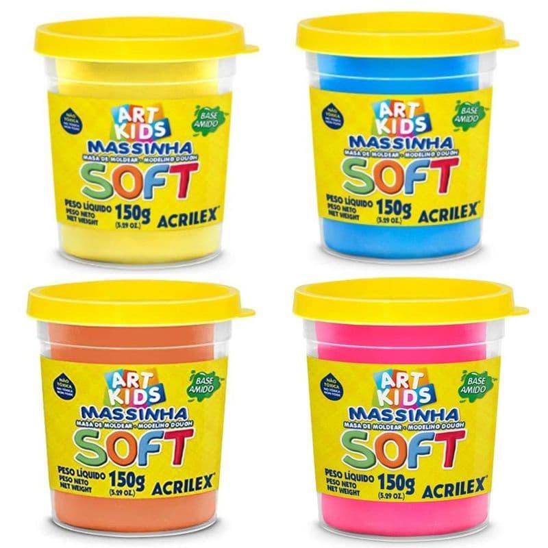 Massa de Modelar Soft 150g Acrilex