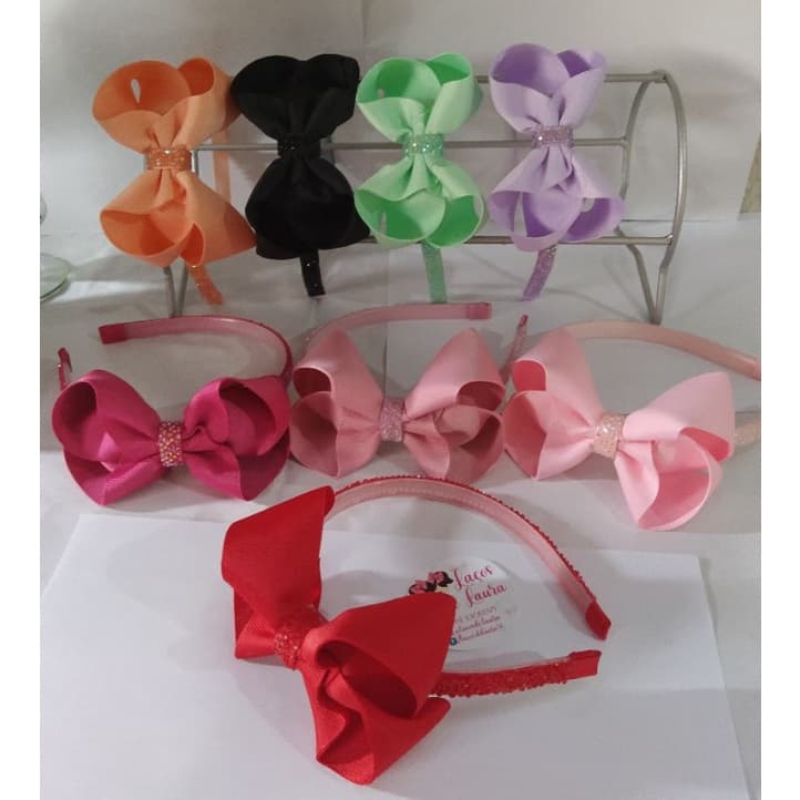 Tiara arquinho arco infantil para cabelo super delicadas