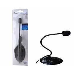 Microfone De Mesa Pedestal Para Pc Notebook P2 Knup Kp-903
