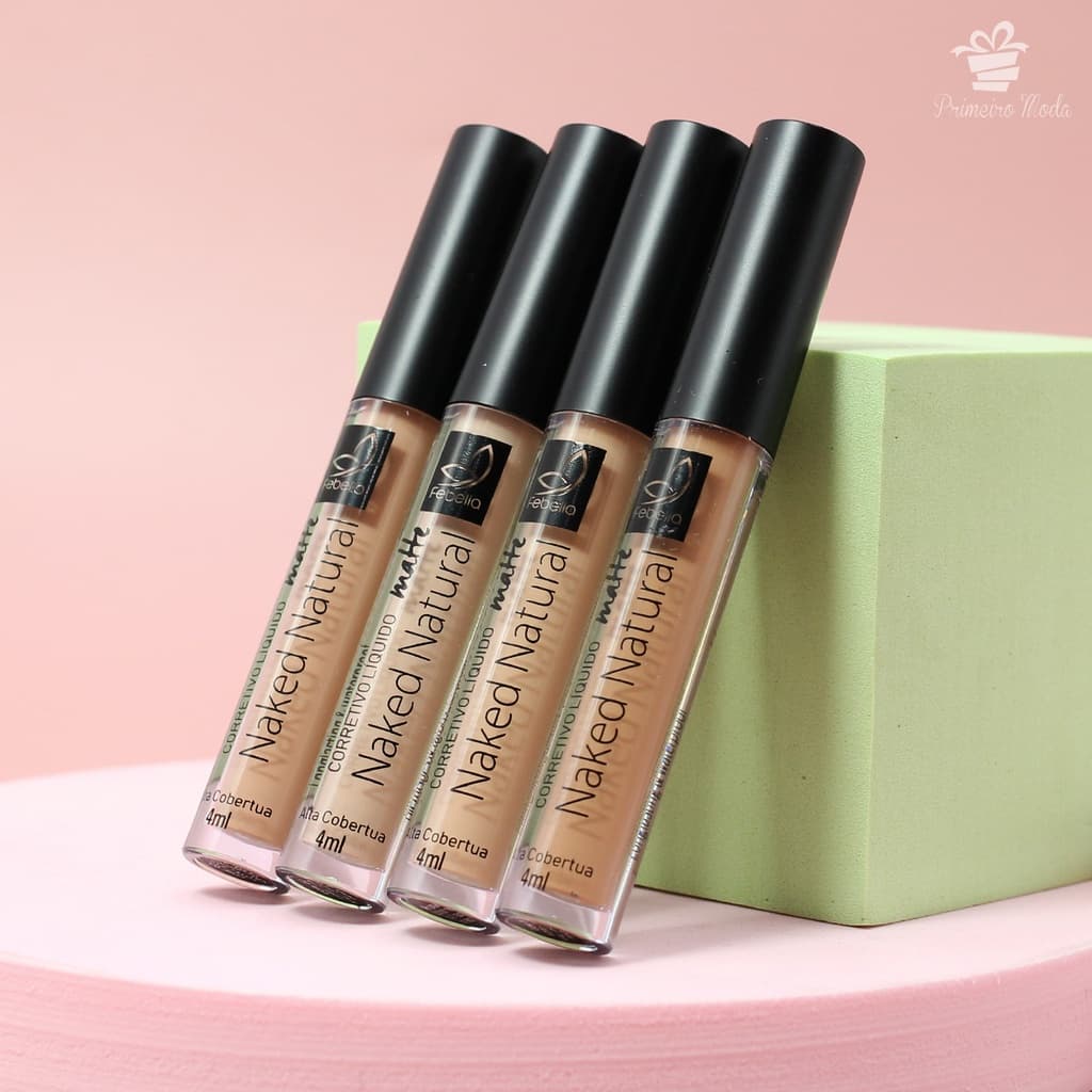 Corretivo Líquido Acabamento Natural Matte Febella Makeup