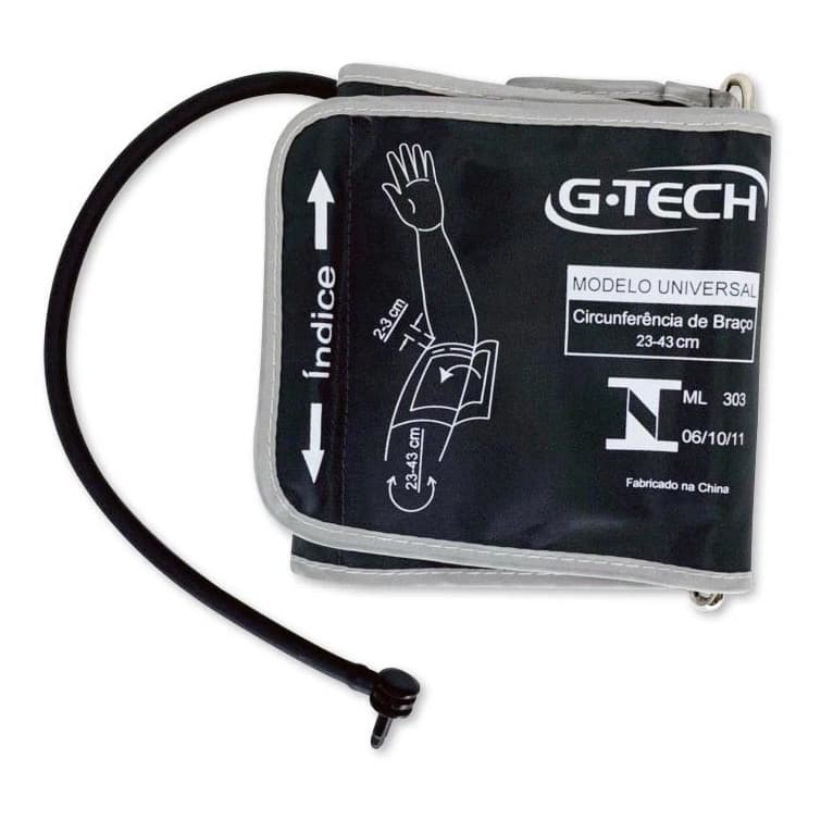 Braçadeira Adulto Para Aparelho De Pressão Digital De Braço - G-tech