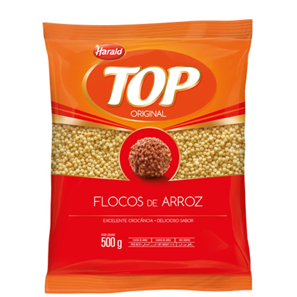 Flocos De Arroz Top 500 Gr Harald (2199)