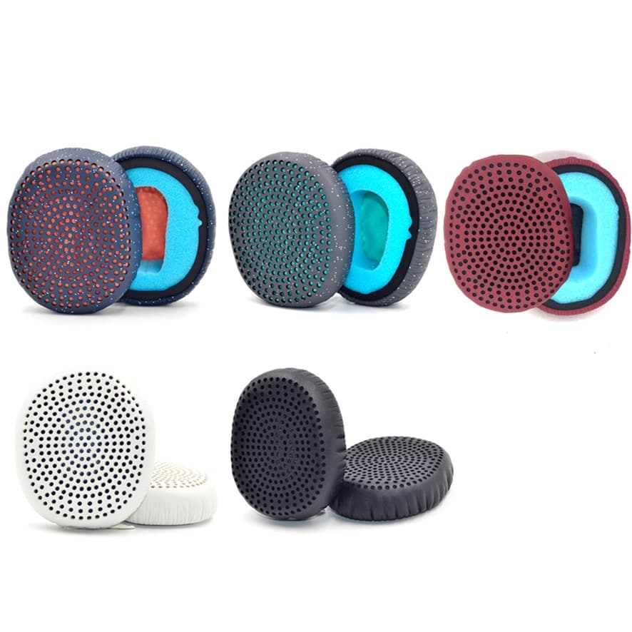 Substituição De Protetores De Ouvido Para Fones Intra-Auriculares Skullcandy Riff2 Com Fio/Sem , Almofadas Couro Mais Ma