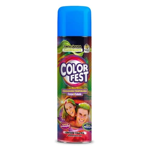KIT C/24 COLOR FEST AZUL 150ml - R 17,99 - ATACADO
