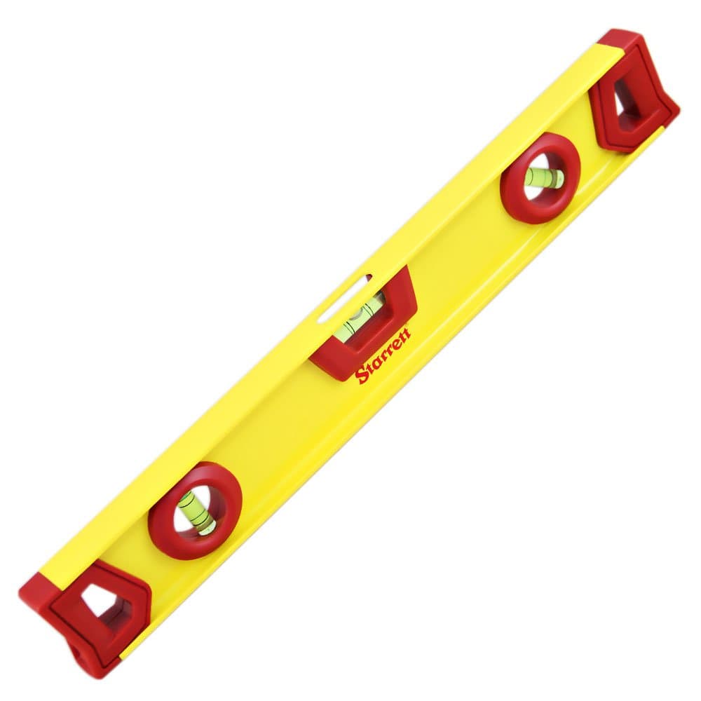 NIVEL DE ALUMINIO COM 3 BOLHAS 16X40CM STARRETT