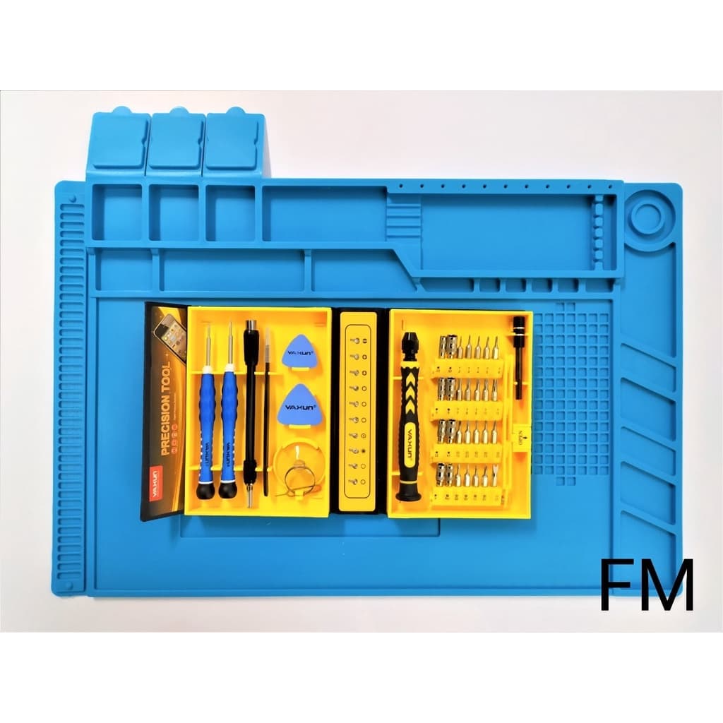 Kit Manutenção Celular Manta Antiestática + Chave Yaxun + Fita Kapton + Cola B7000 15ml Super Oferta