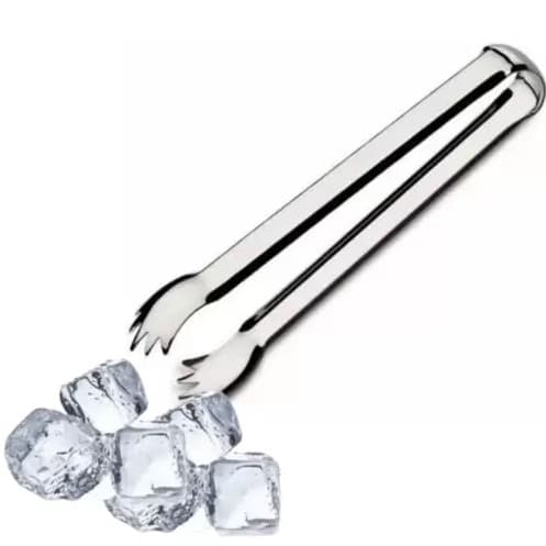 Pegador De Gelo Multiúso Inox Aço Inoxidável Grande Salada Frutas Salgados Lanches Para Cozinha
