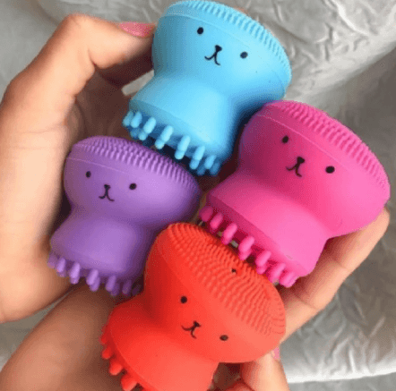 Esponja De Limpeza Facial Esfoliante Massageador Rosto