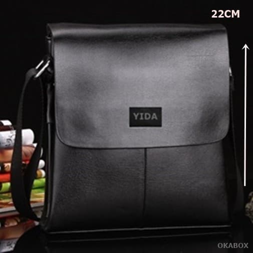 Bolsa Capanga Masculina De Couro  PA - Alça Regulável