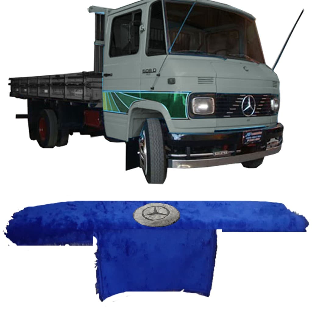 Capa de Painel Chinil com Logotipo Caminhão Mercedes Benz 608