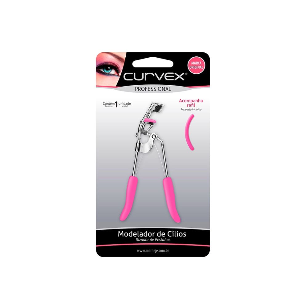 Modelador de Cílios Profissional Rosa Curvex