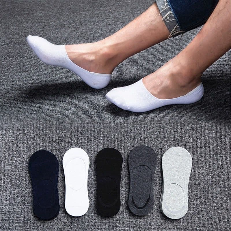 Kit 3 Pares Meia Sapatilha Cano Curto Masculina Feminina Unissex Invisível Algodão Hangar Moriah