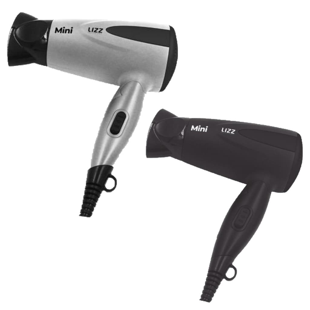 Mini Secador Dobrável Portátil Bivolt Com Kit Viagem Lizz