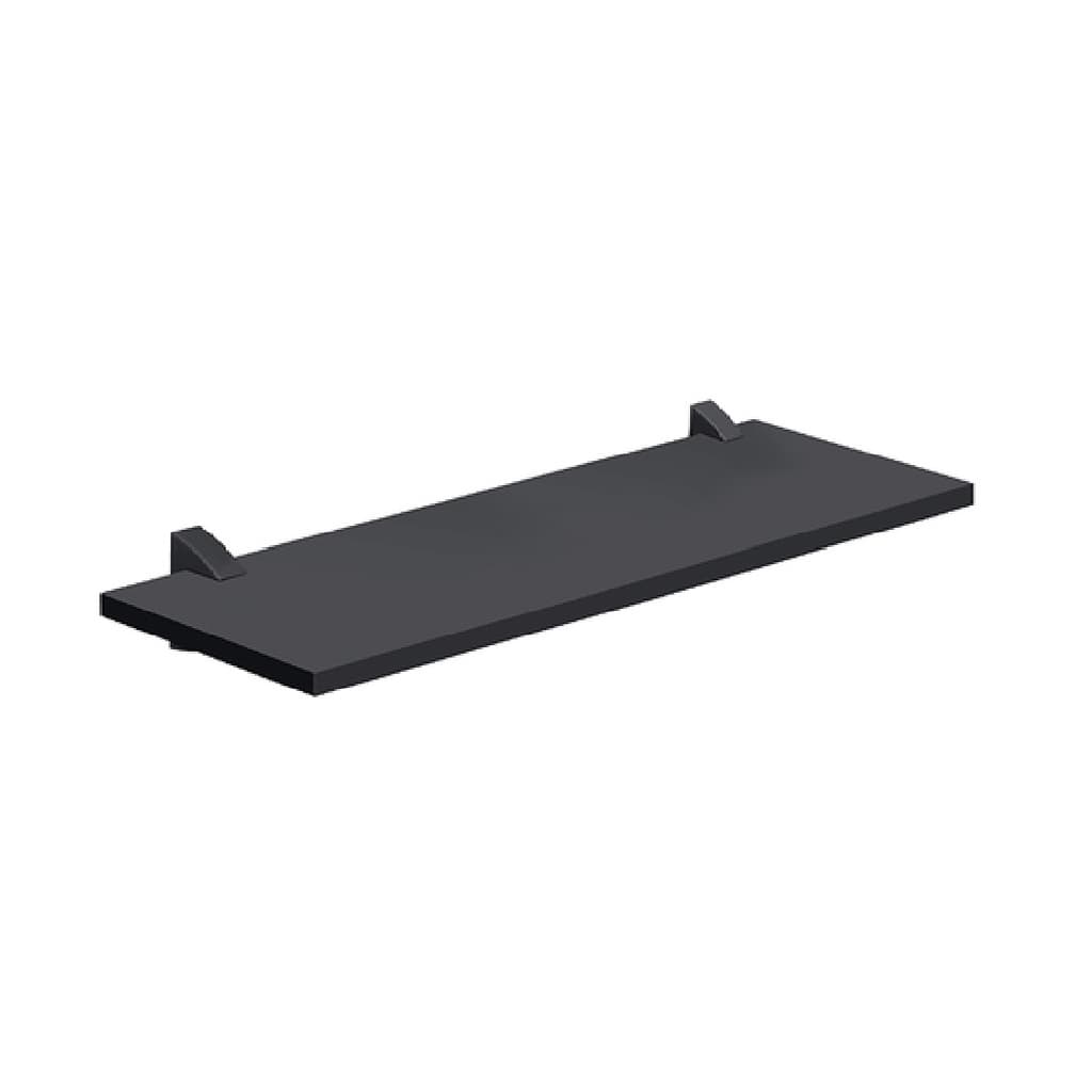 Prateleira Concept com Suporte Visível 60x20cm ou 60x25cm Preta Branca ou Concreto - Prat-K