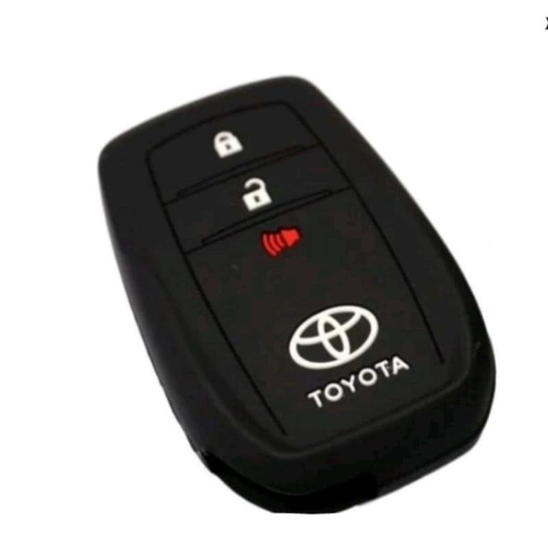 Capa Chave Presença Silicone Toyota Hilux 3 botões