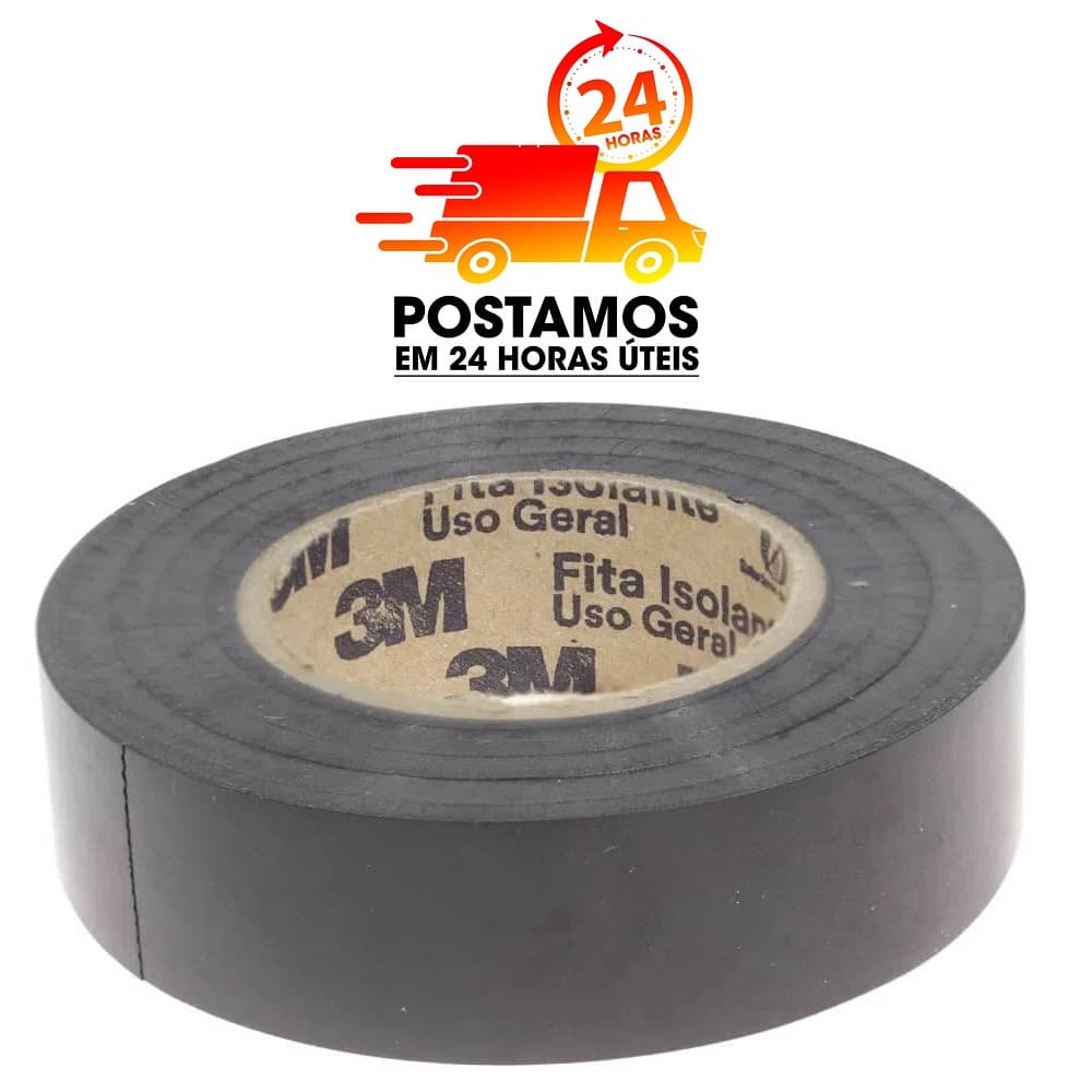 Fita Isolante Imperial Antichama 3M 18mm, 05 mts, 10 mts ou 20 mts.