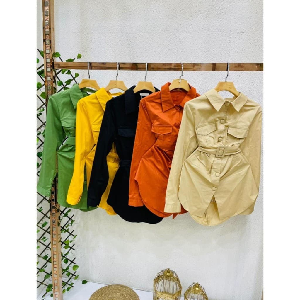 Parka Casaco Sobretudo Bengaline Com Bolsos Feminino Verso CasualáTil Cores Ref.: DH6646