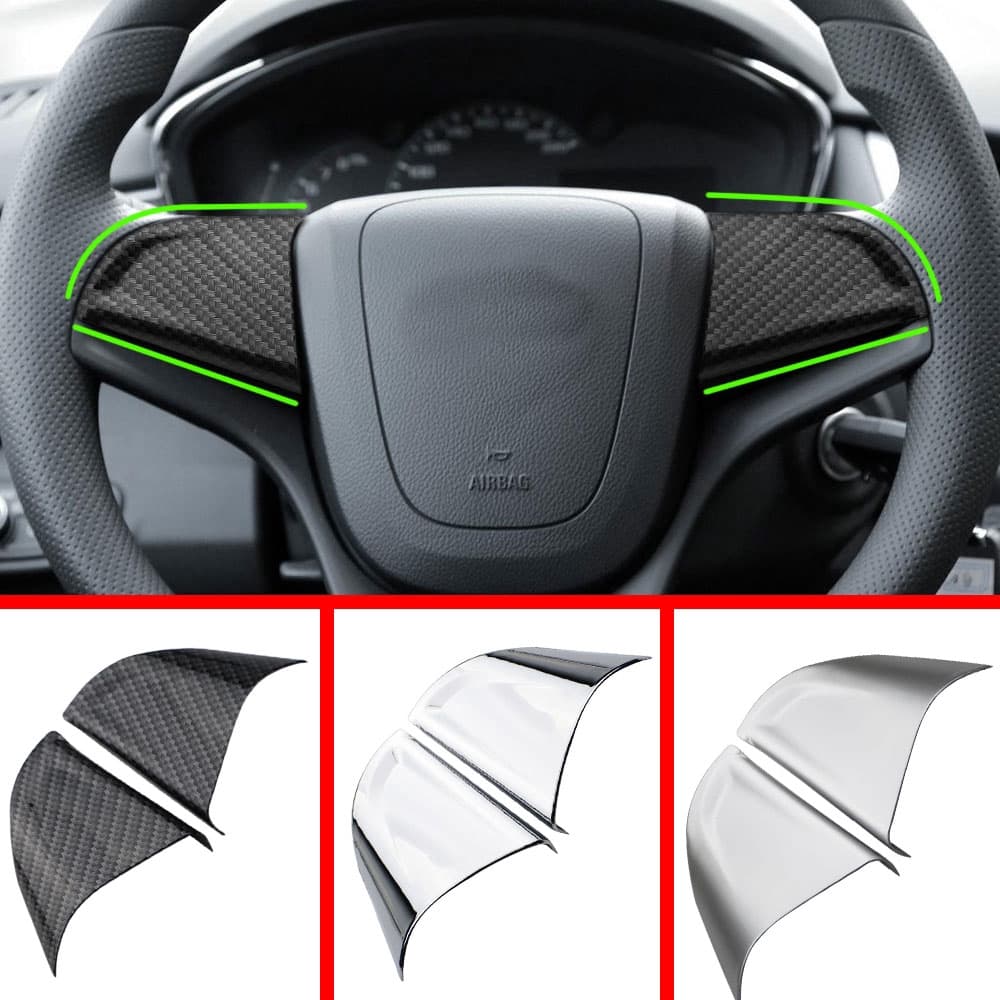Volante Do Carro Decoração Tampa De Lantejoulas Adesivo Para Chevrolet Trax Cruze 2013 2014 2015 2016