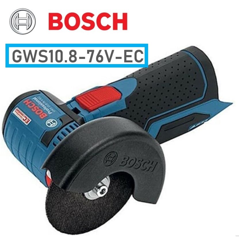 Rebarbadora Sem Fio Bosch GWS 10.8-76V-EC Somente Corpo Compacto Profissional