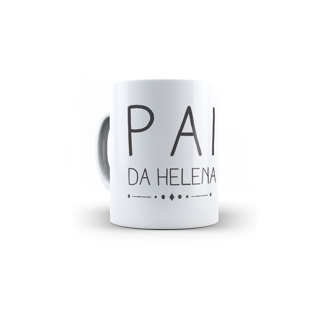 Caneca Personalizada Pai com Nome