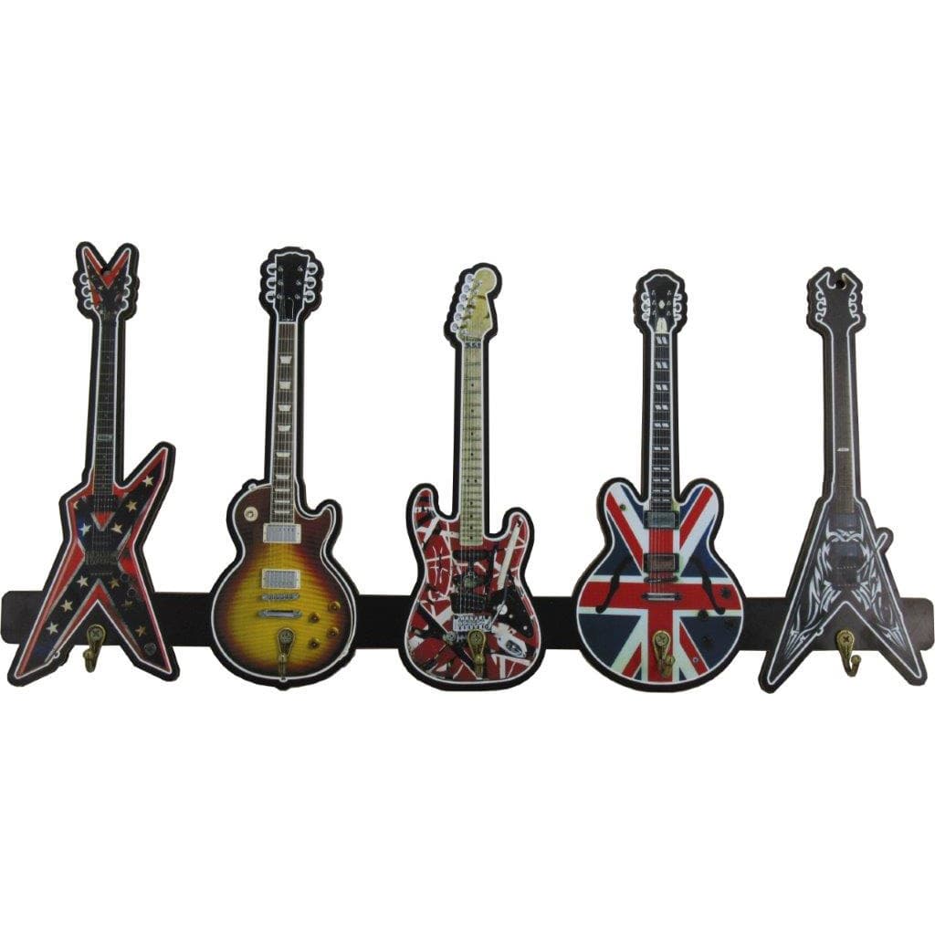 Porta Chave Decorativo Modelo Guitarras Mdf