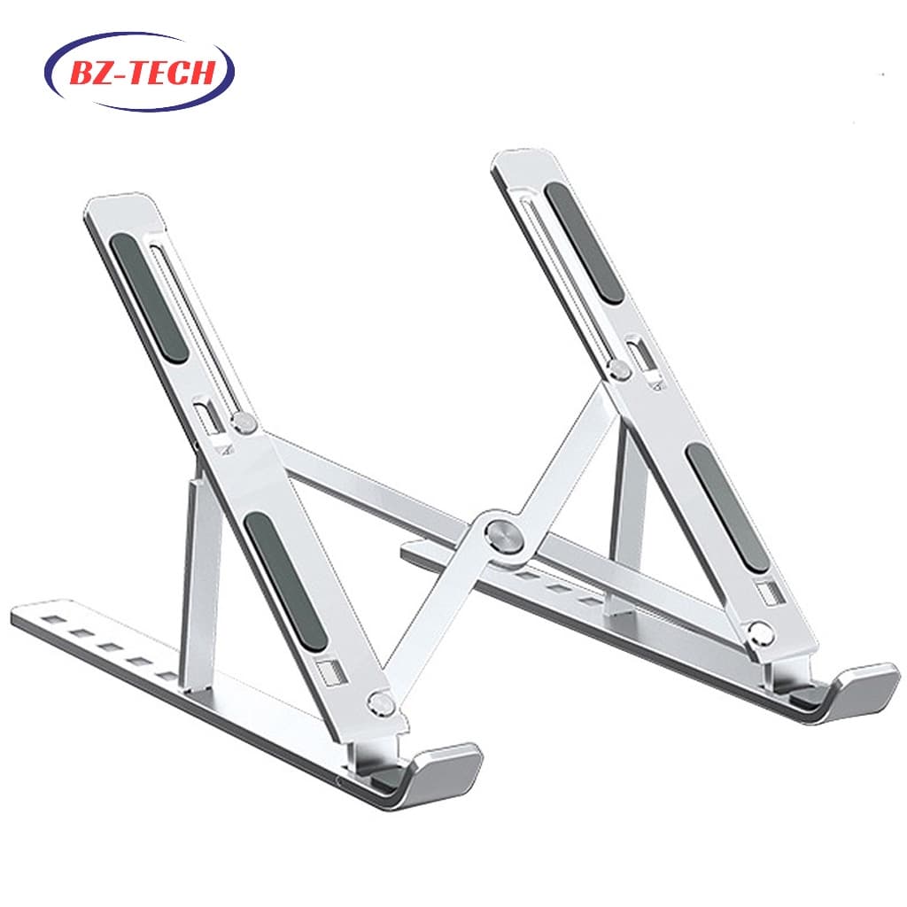 suporte para celular de mesa universal e tablet alumínio ajustavel dobrável