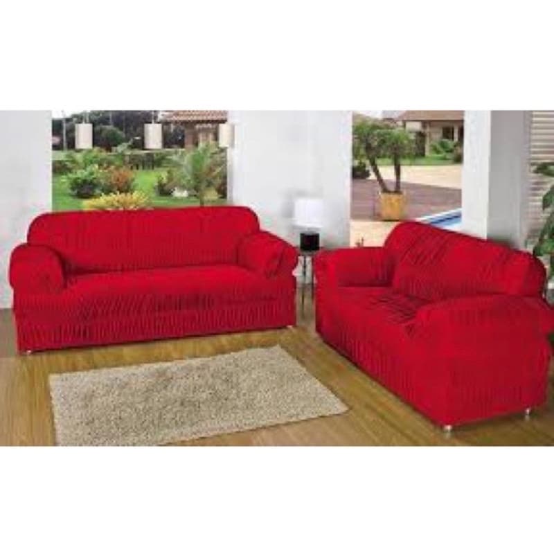 Kit Capa De Sofá 3 E 2 Lugares 32 Elasticos extra GG