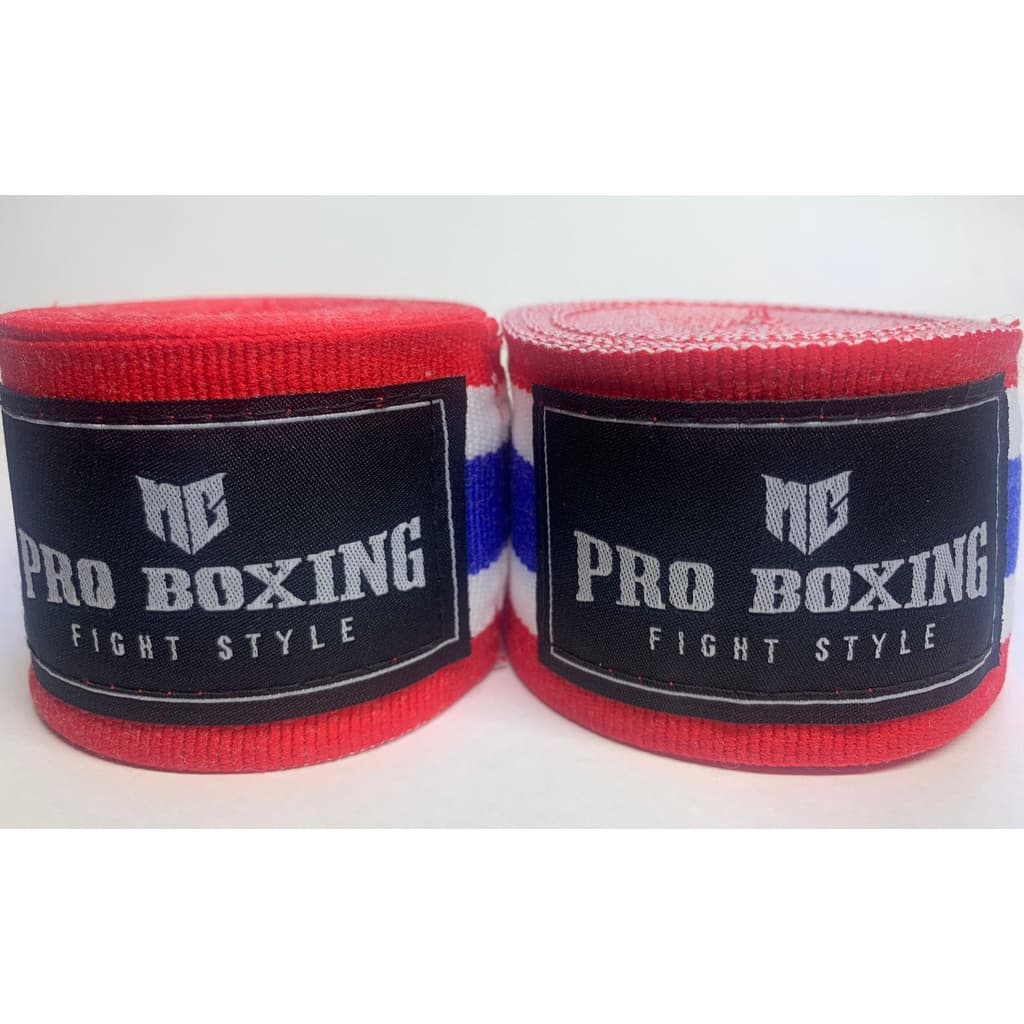 Bandagem Atadura P/ Punho Muay Thai Mma Kickboxing 2,55 Metros