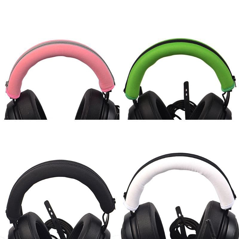 Con Almofada Para Headphones Faixa Cabeça Zíper Para Kraken 7.1 V2