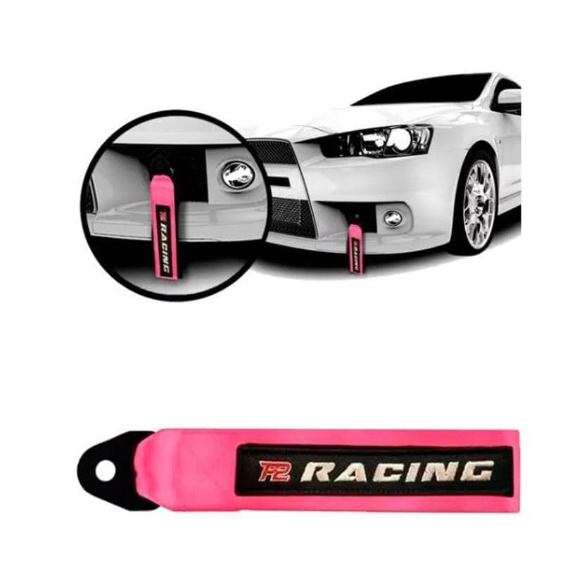 Cinta Reboque Engate Rosa Tow Strap