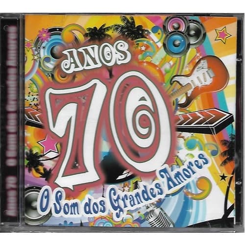 Cd  Anos 70- O Som Dos Grandes Amores