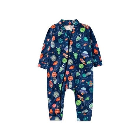Macacão Bebê Soft Astronauta