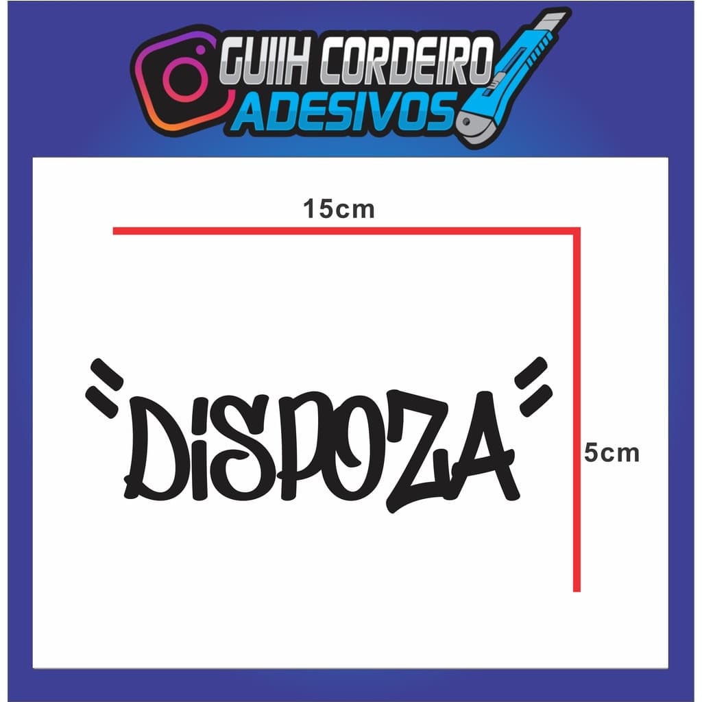 Adesivo Dispoza