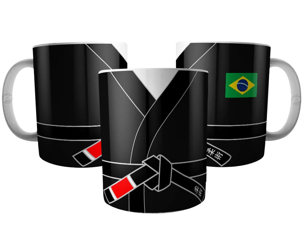 Caneca Jiu Jitsu - Kimono Preto