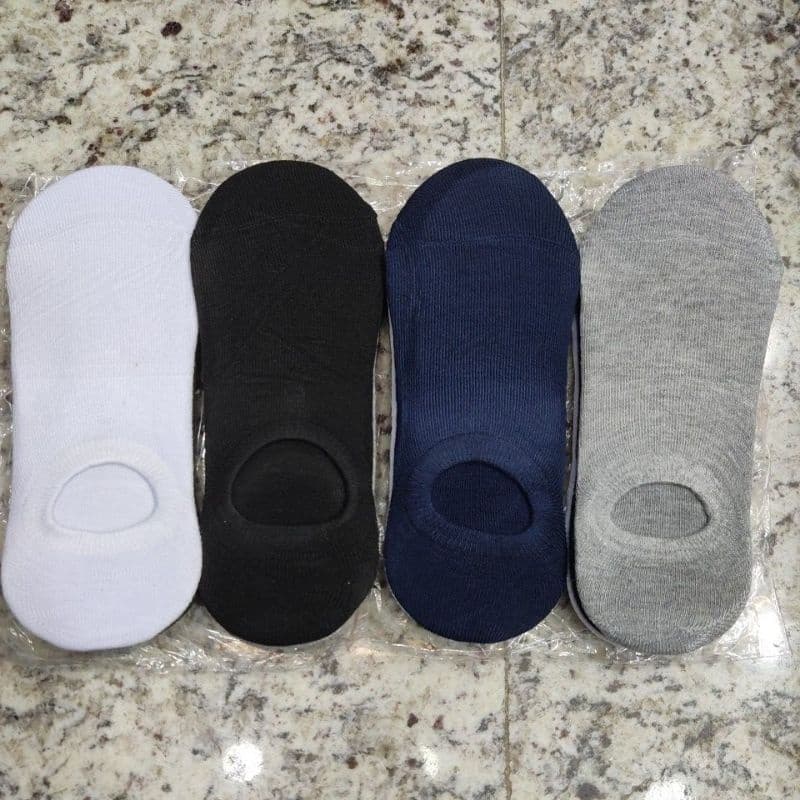 kit 3pares ou12pares sapatilha lnvisivel masculina unissex